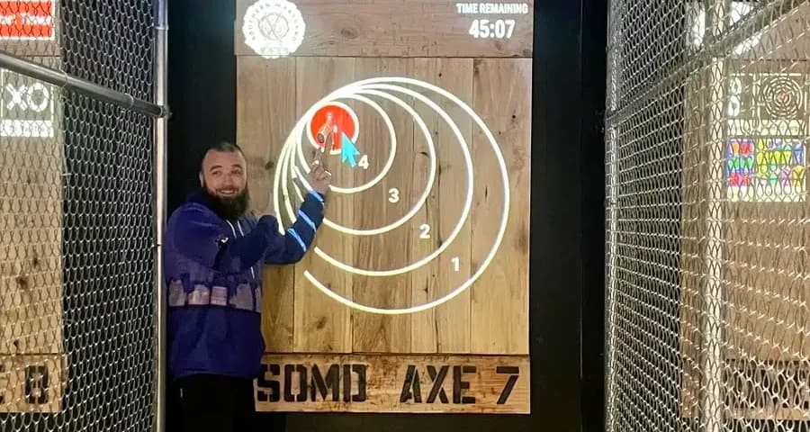 Mission Comfort axe throwing