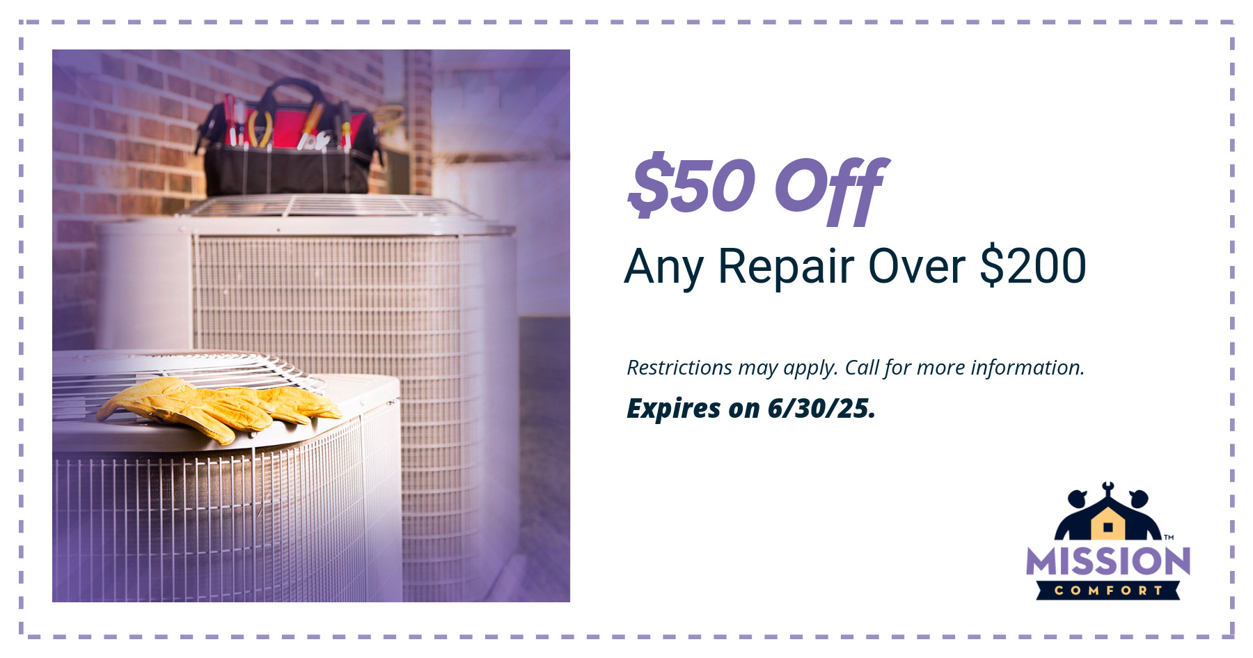 $50 OFF Any Repair Over $200.