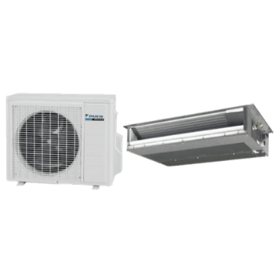 slim duct single zone heat pump