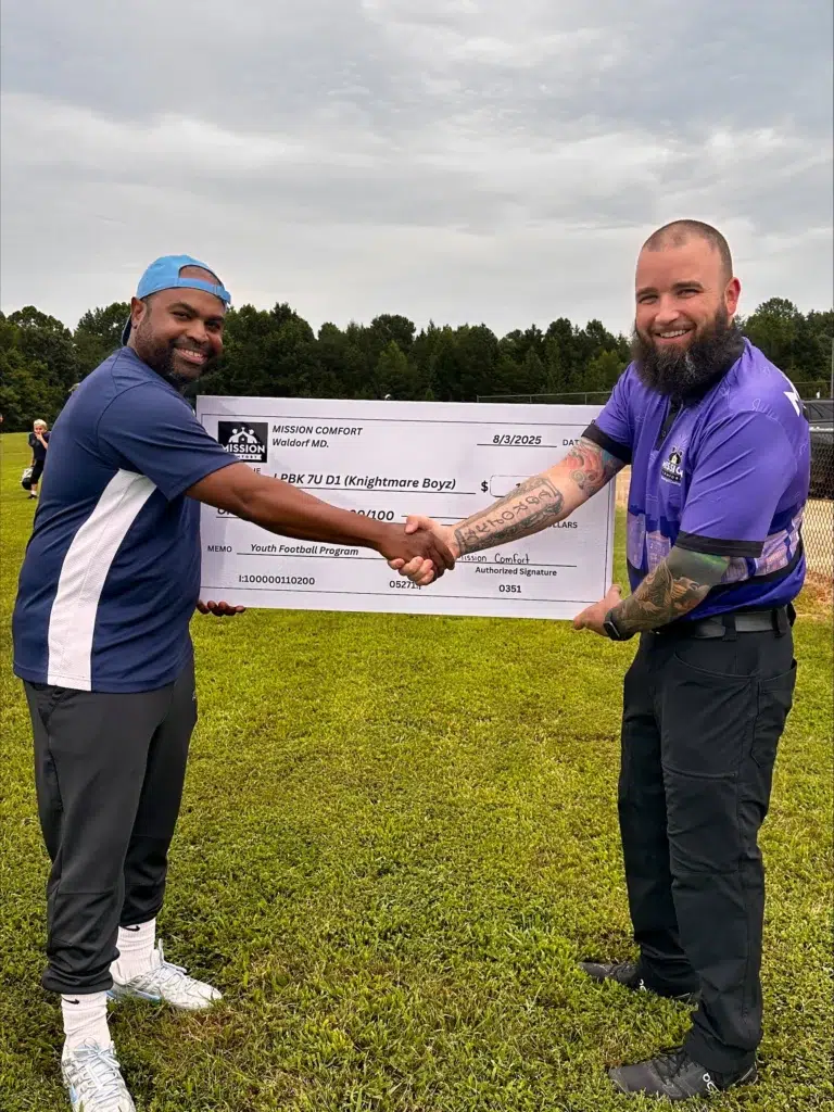 Mission Comfort and youth sports sponsorship